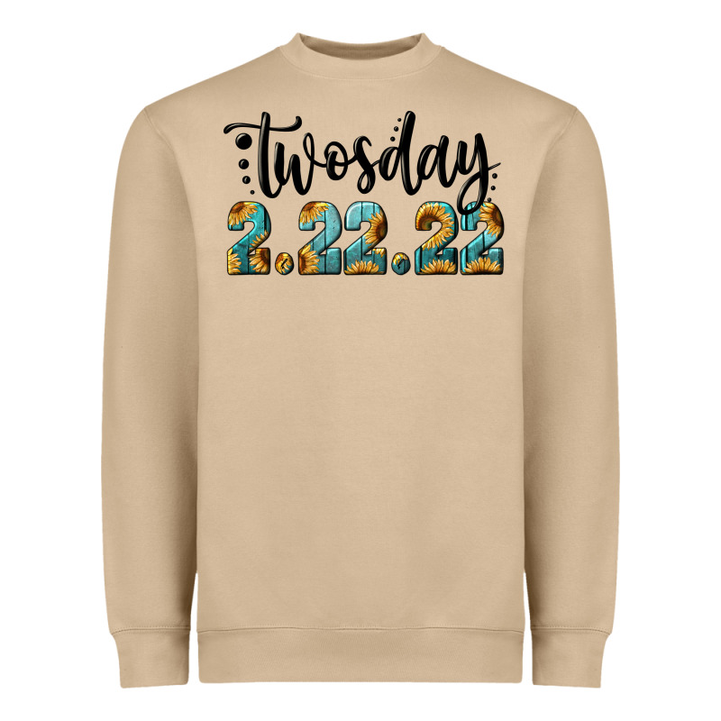 Twosday Heavyweight Sweatshirt by RanaPortraitStore | Teevron