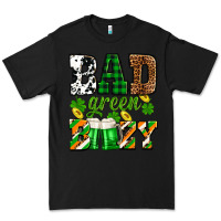 Black St. Patrick's Bad green boozy Premium Tee - OliviaCreatesArt