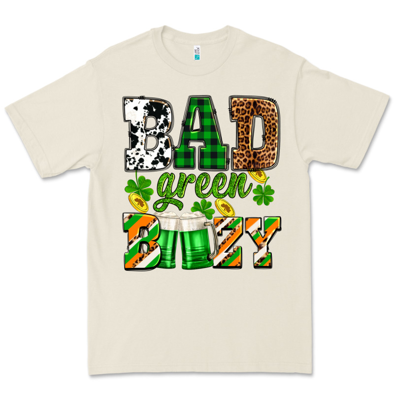 St. Patrick's Bad Green Boozy Premium Tee by OliviaCreatesArt | Teevron