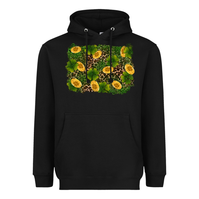 St Patricks Day Background Heavyweight Hoodie by RanaPortraitStore | Teevron