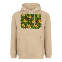 Mushroom st patricks day background Heavyweight Hoodie - RanaPortraitStore