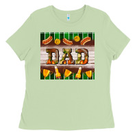 Football Dad Tumbler Ladies Tee | Teevron