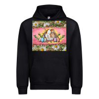 Black Easter bunny and eggs Urban Hoodie - RanaPortraitStore