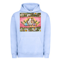 Pigment Grape Ice Easter bunny and eggs Urban Hoodie - RanaPortraitStore