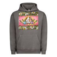 Pigment Tornado Easter bunny and eggs Urban Hoodie - RanaPortraitStore