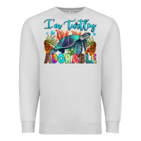 Dove Grey i'm turtley adorable Premium Sweatshirt - RanaPortraitStore
