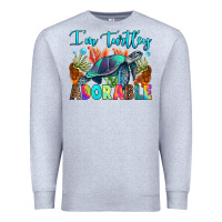 Heather Grey i'm turtley adorable Premium Sweatshirt - RanaPortraitStore