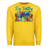 Lemon i'm turtley adorable Premium Sweatshirt - RanaPortraitStore