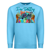 Ocean Blue i'm turtley adorable Premium Sweatshirt - RanaPortraitStore