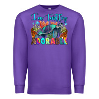 Purple i'm turtley adorable Premium Sweatshirt - RanaPortraitStore
