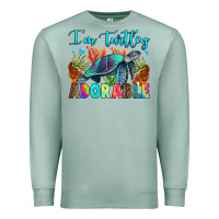 Seafoam i'm turtley adorable Premium Sweatshirt - RanaPortraitStore
