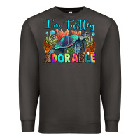 Smoke i'm turtley adorable Premium Sweatshirt - RanaPortraitStore