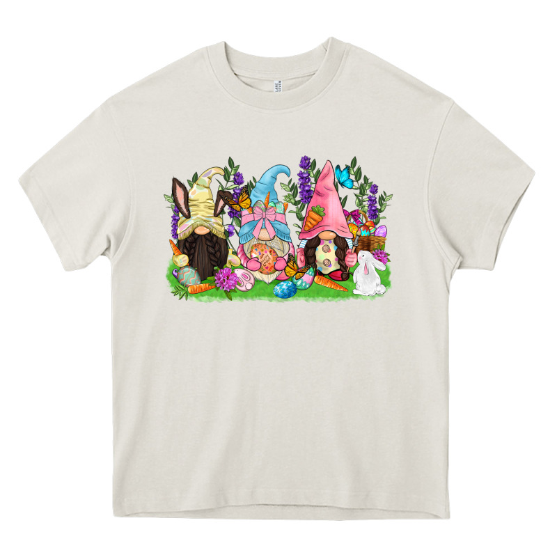 Easter Gnomes Easter Day Heavy Core Tee by CowGirlArtShop | Teevron