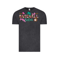 Vintage Black baseball sister Vintage Tee - BundleAndBundleShop