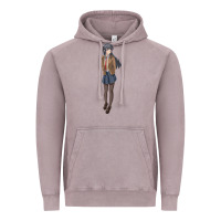Vintage Zinc mai sakurajima Vintage Hoodie - DesigneFamous