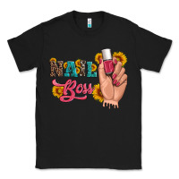 Black western sunflowers nail boss Classic Tee - Artiststas