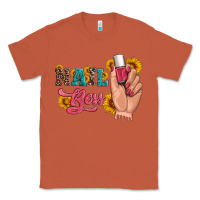 Copper western sunflowers nail boss Classic Tee - Artiststas