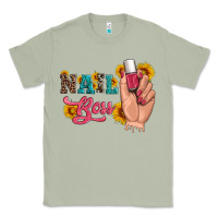 Matcha western sunflowers nail boss Classic Tee - Artiststas
