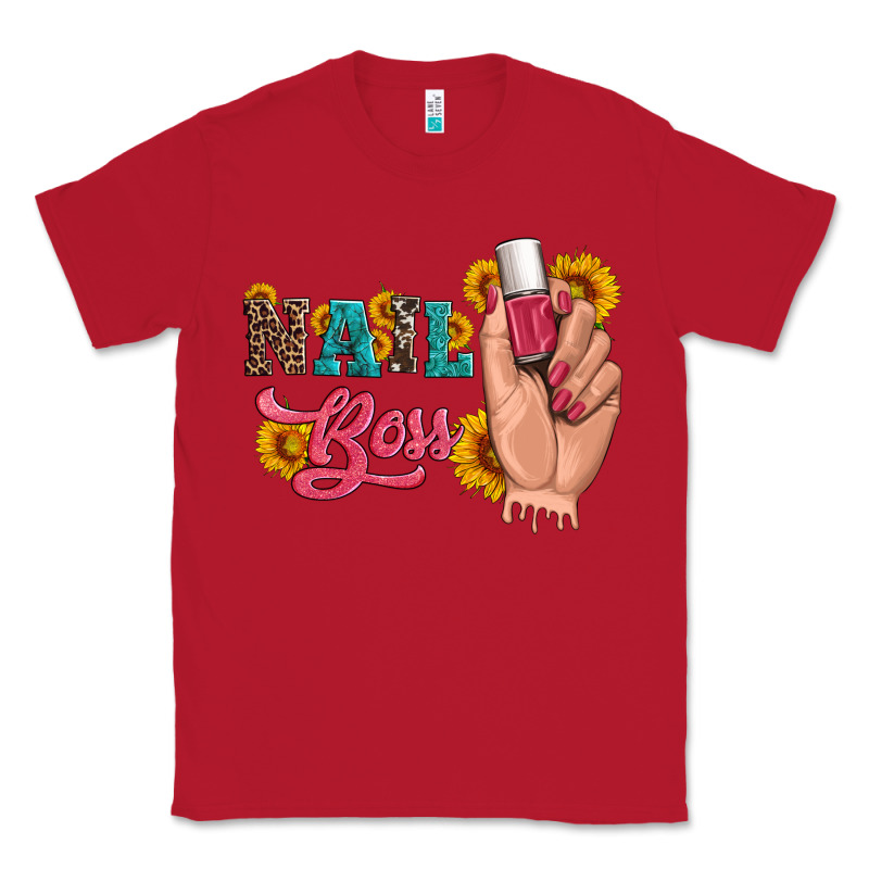 Western Sunflowers Nail Boss Classic Tee by Artiststas | Teevron