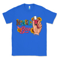 True Royal western sunflowers nail boss Classic Tee - Artiststas
