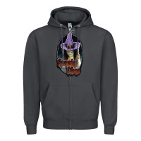 Smoke spooky vibes Zipper Hoodie - JahusDesignShop