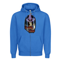 True Royal spooky vibes Zipper Hoodie - JahusDesignShop