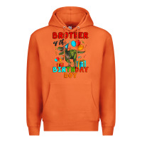 Carrot brother of the birthday boy t rex Premium Hoodie - Artiststas