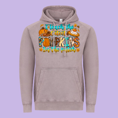 I Teach The Cutest Pumpkins In The Patch Vintage Hoodie Designed By Cowhidedigitalart