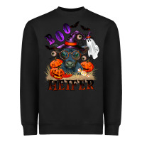 Black Boo heifer black angus Heavyweight Sweatshirt - RanaPortraitStore