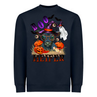 Navy Boo heifer black angus Heavyweight Sweatshirt - RanaPortraitStore