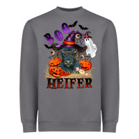 Storm Boo heifer black angus Heavyweight Sweatshirt - RanaPortraitStore