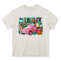 Cream The hunt is on Easter Day Heavy Core Tee - CowGirlArtShop
