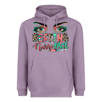 Lavender resting nurse face Heavyweight Hoodie - RanaPortraitStore