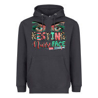 Smoke resting nurse face Heavyweight Hoodie - RanaPortraitStore