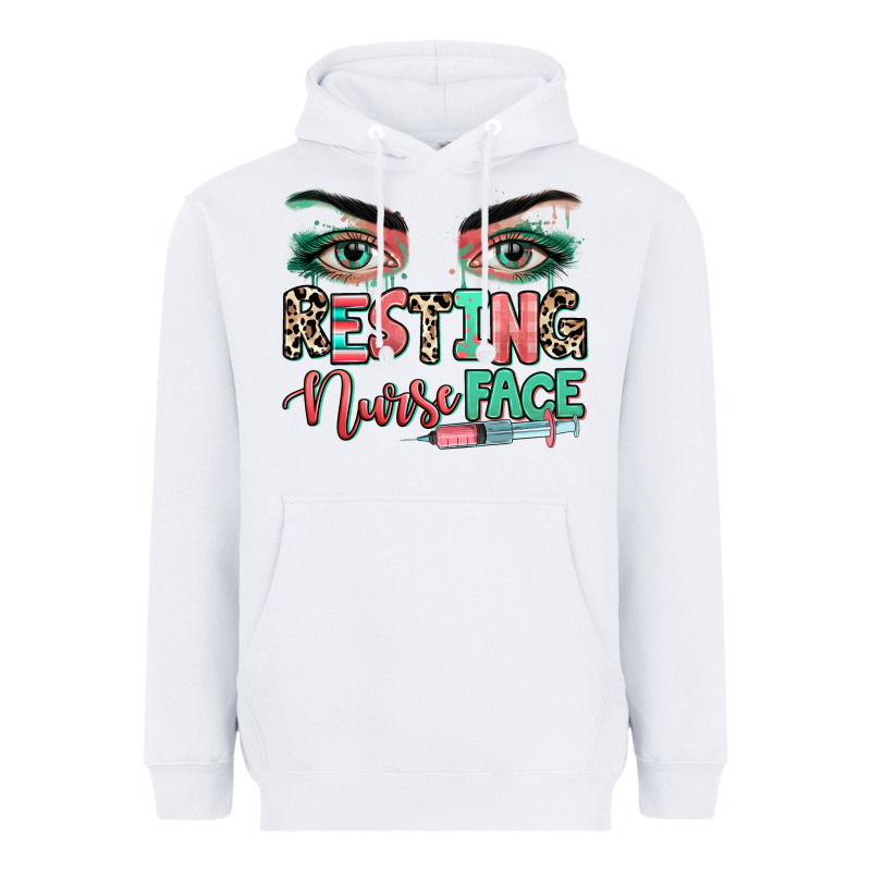 Resting Nurse Face Heavyweight Hoodie by RanaPortraitStore | Teevron