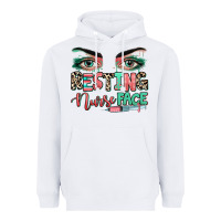White resting nurse face Heavyweight Hoodie - RanaPortraitStore