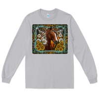 Moon Dust Western Horse Mouse Pad Long Sleeve Tee - CowhideDigitalArt