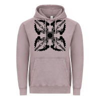 Vintage Zinc trippy psychedelic rave sacred geometry Vintage Hoodie - DesigneFamous