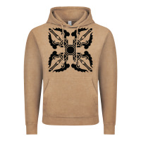 Vintage Coffee trippy psychedelic rave sacred geometry Vintage Hoodie - DesigneFamous