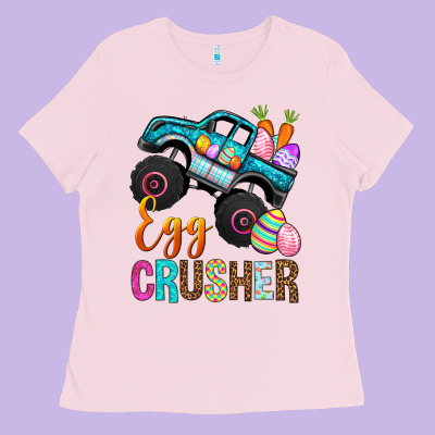 Egg Crusher Ladies Tee Designed By Bundleandbundleshop