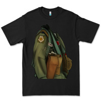 Black english pointer airforce Premium Tee - RanaPortraitStore