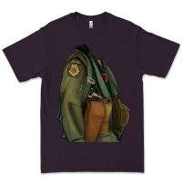 Plum english pointer airforce Premium Tee - RanaPortraitStore