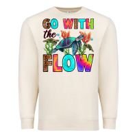 Sandshell go with the flow Premium Sweatshirt - RanaPortraitStore