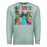 Seafoam go with the flow Premium Sweatshirt - RanaPortraitStore