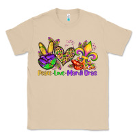 Mushroom peace love mardi gras olivia Classic Tee - OliviaCreatesArt