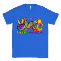 True Royal peace love mardi gras olivia Classic Tee - OliviaCreatesArt