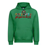 Emerald christmas for god so loved john 3 16 Urban Hoodie - Jasminsmagicworld