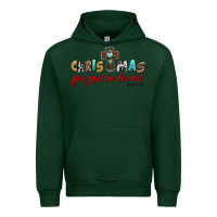 Forest Green christmas for god so loved john 3 16 Urban Hoodie - Jasminsmagicworld