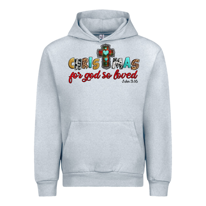 Christmas For God So Loved John 3 16 Urban Hoodie by Jasminsmagicworld | Teevron