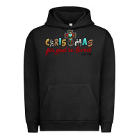 Pigment Black christmas for god so loved john 3 16 Urban Hoodie - Jasminsmagicworld